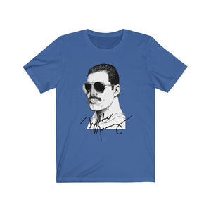 Freddie Mercury Unisex Bella+Canvas Shirt - Queen Freddie Signature