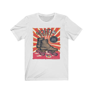 John Prine Unisex Bella+Canvas T-Shirt - Rollerskates