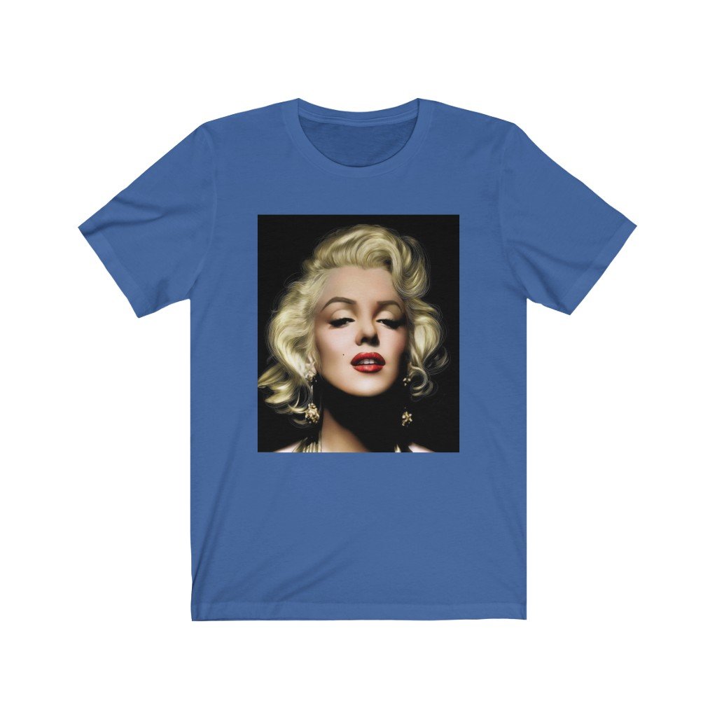 Marilyn Unisex Bella+Canvas Tshirt - Diamonds Are A Girl's Best Friend