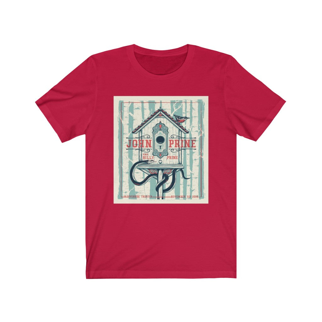 John Prine Unisex Bella+Canvas Shirt - Bird House
