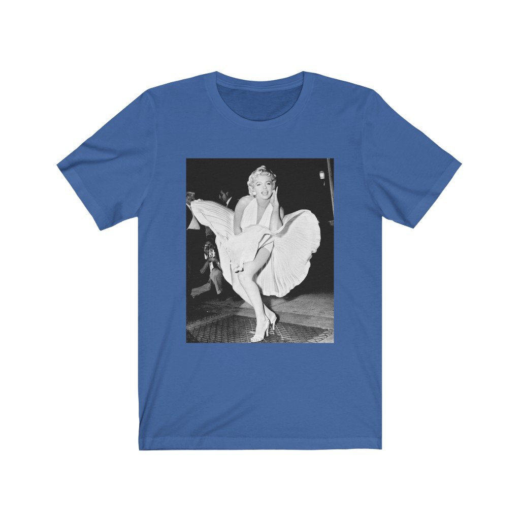 Marilyn Monroe Unisex Bella+Canvas T-Shirt - Diamonds Are A Girl's Best Friend