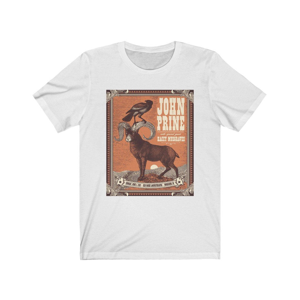 John Prine Unisex Bella+Canvas T-Shirt