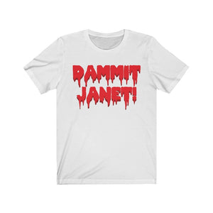 Rocky Horror Picture Show Unisex Bella+Canvas Shirt - Dammit Janet