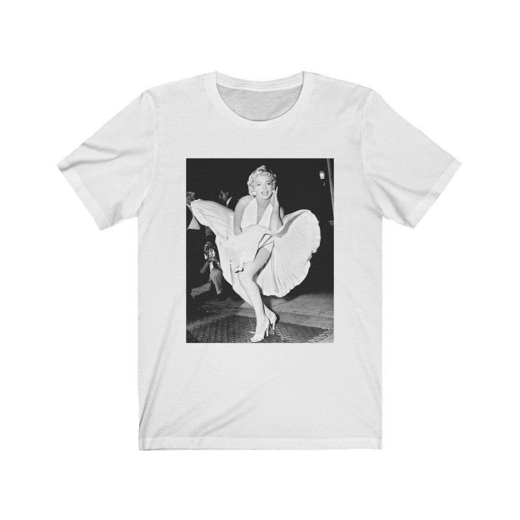 Marilyn Monroe Unisex Bella+Canvas T-Shirt - Diamonds Are A Girl's Best Friend