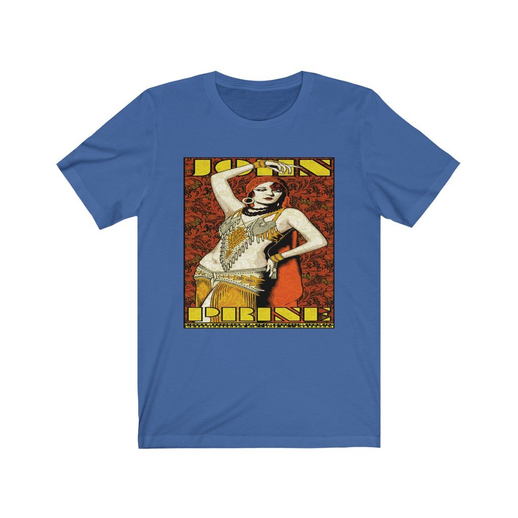 John Prine Unisex Bella+Canvas T-Shirt - Amsterdam Woman