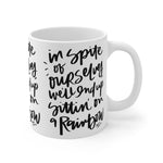 John Prine Mug - Mug 11oz - We'll End Up Sittin' On A Rainbow