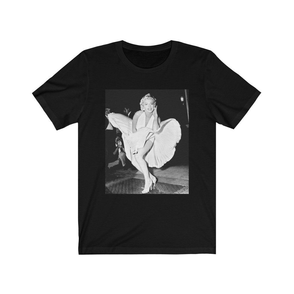 Marilyn Monroe Unisex Bella+Canvas T-Shirt - Diamonds Are A Girl's Best Friend