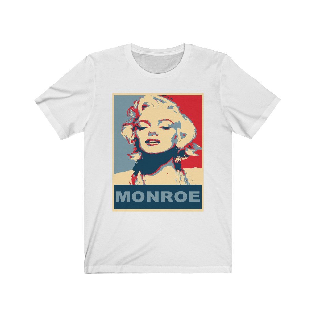 Marilyn Monroe Unisex Bella+Canvas T-Shirt - Diamonds Are A Girl's Best Friend