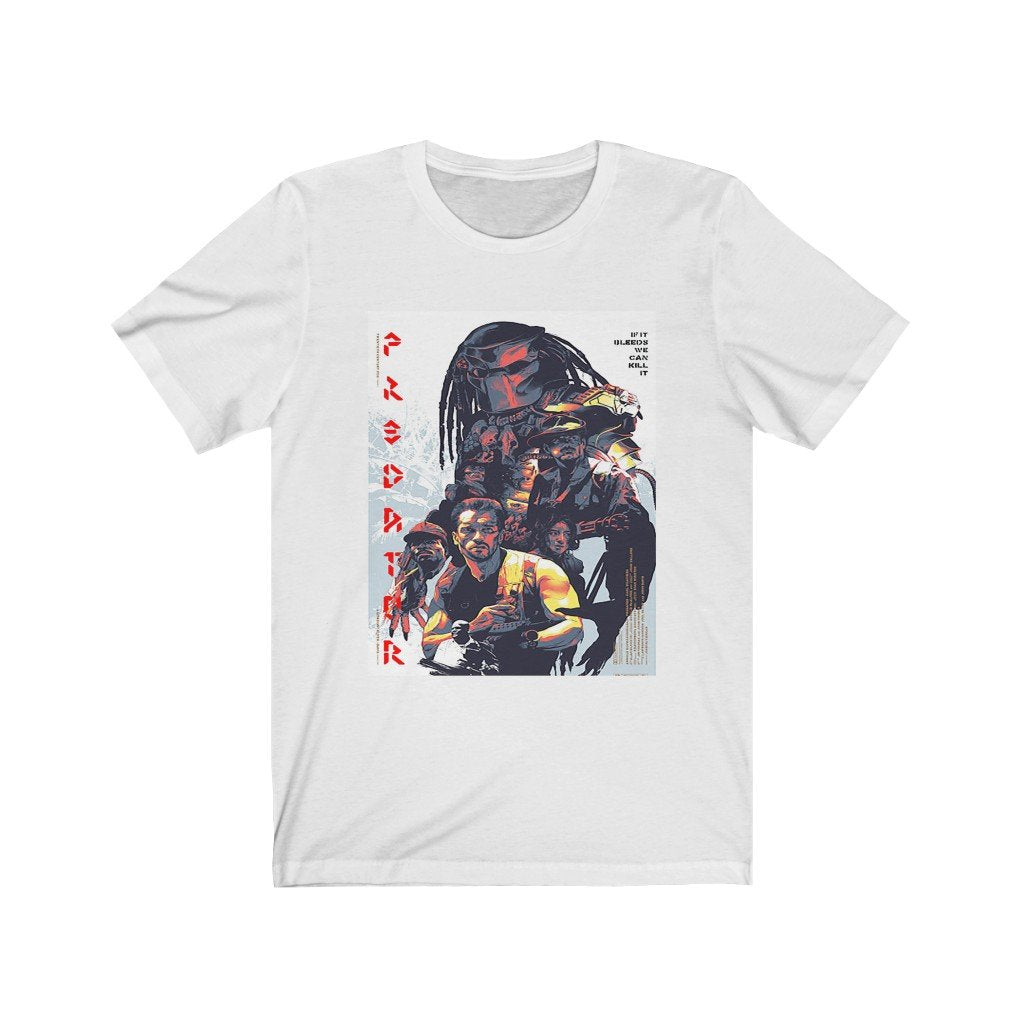 Predator Movie Unisex Bella+Canvas T-Shirt - Arnold Schwarzenegger