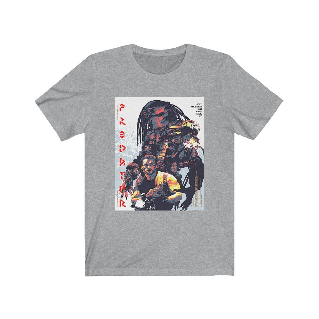 Predator Movie Unisex Bella+Canvas T-Shirt - Arnold Schwarzenegger