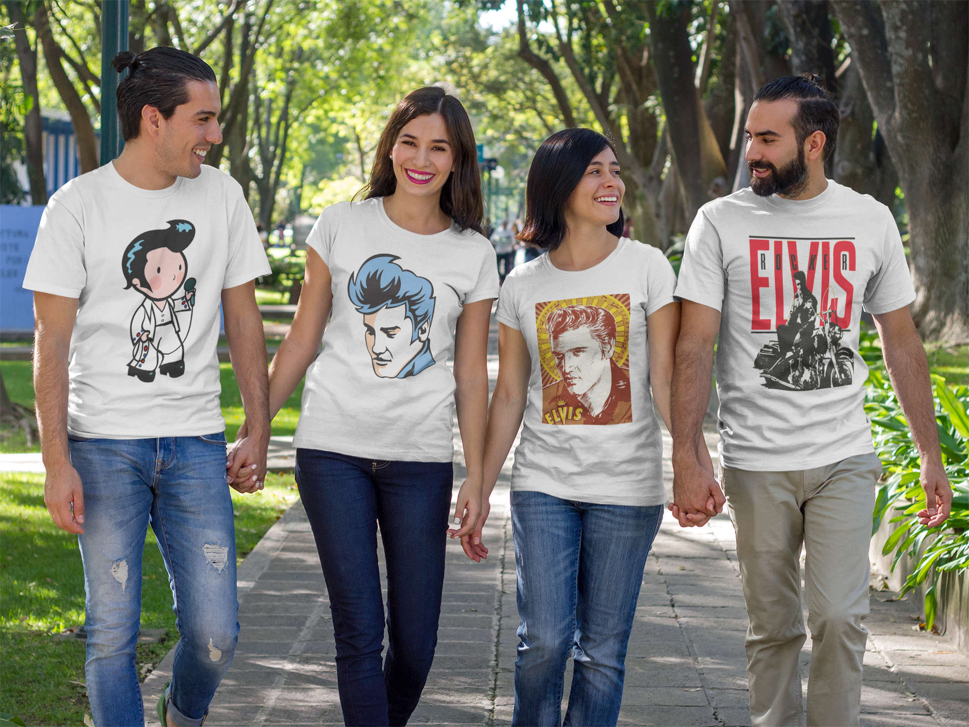 Elvis Bella+Canvas Unisex T-Shirt