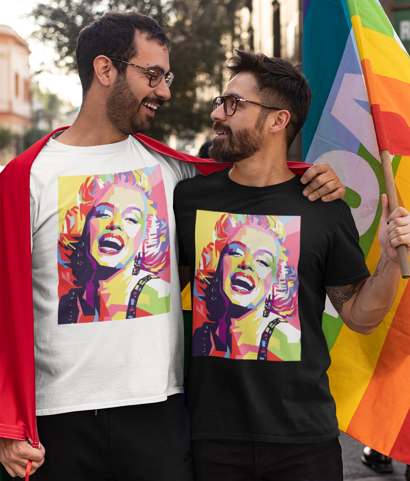 Marilyn Monroe Unisex Bella+Canvas T-Shirt - Diamonds Are A Girl's Best Friend