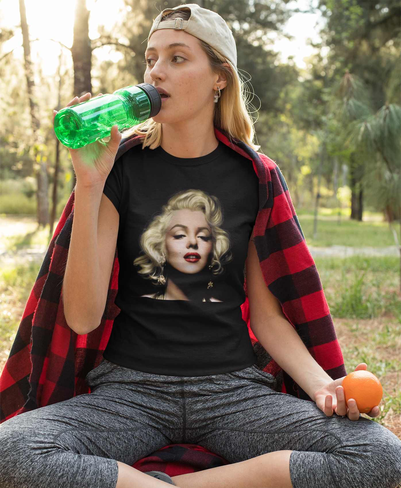 Marilyn Unisex Bella+Canvas Tshirt - Diamonds Are A Girl's Best Friend