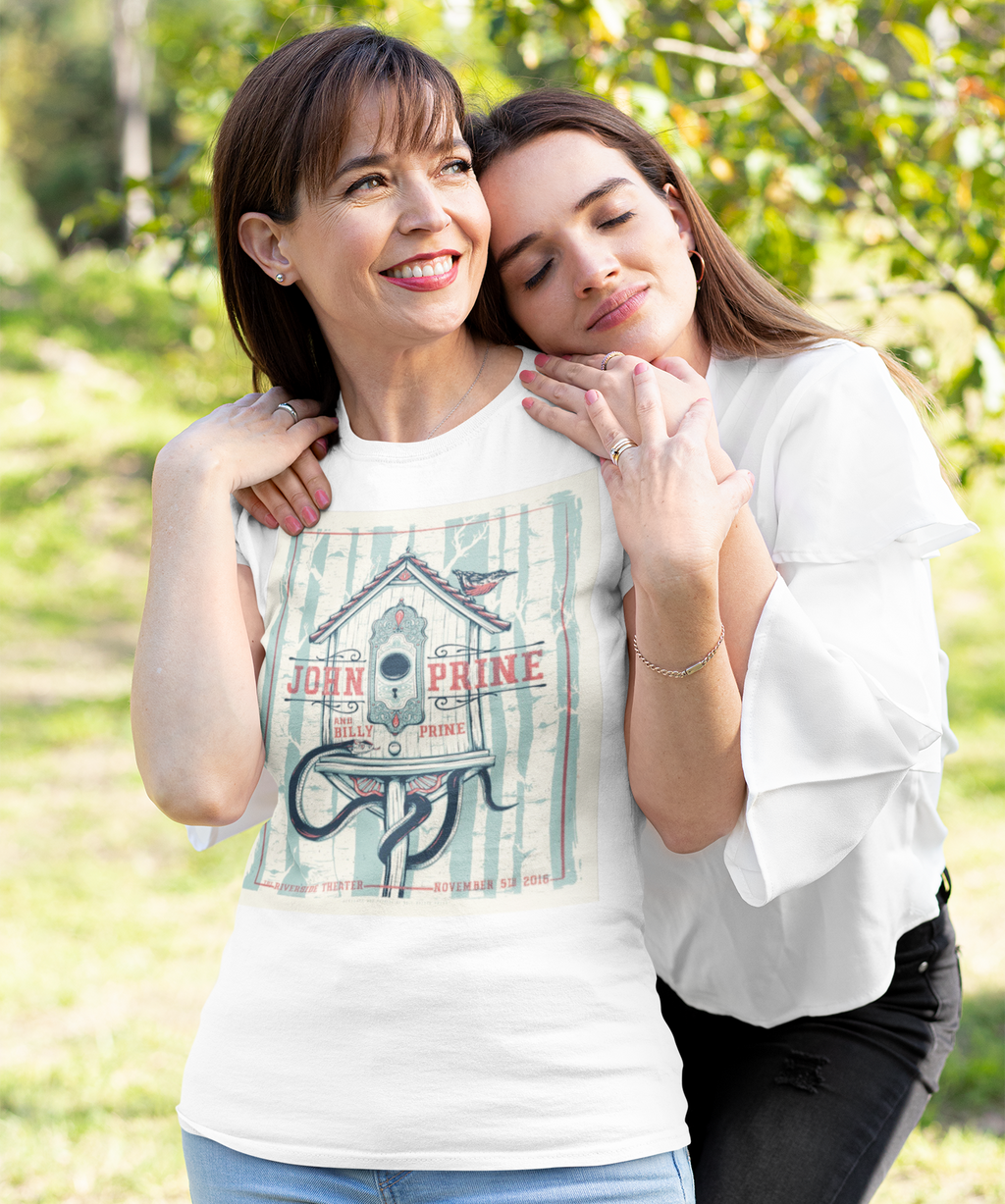 John Prine Unisex Bella+Canvas Shirt - Bird House