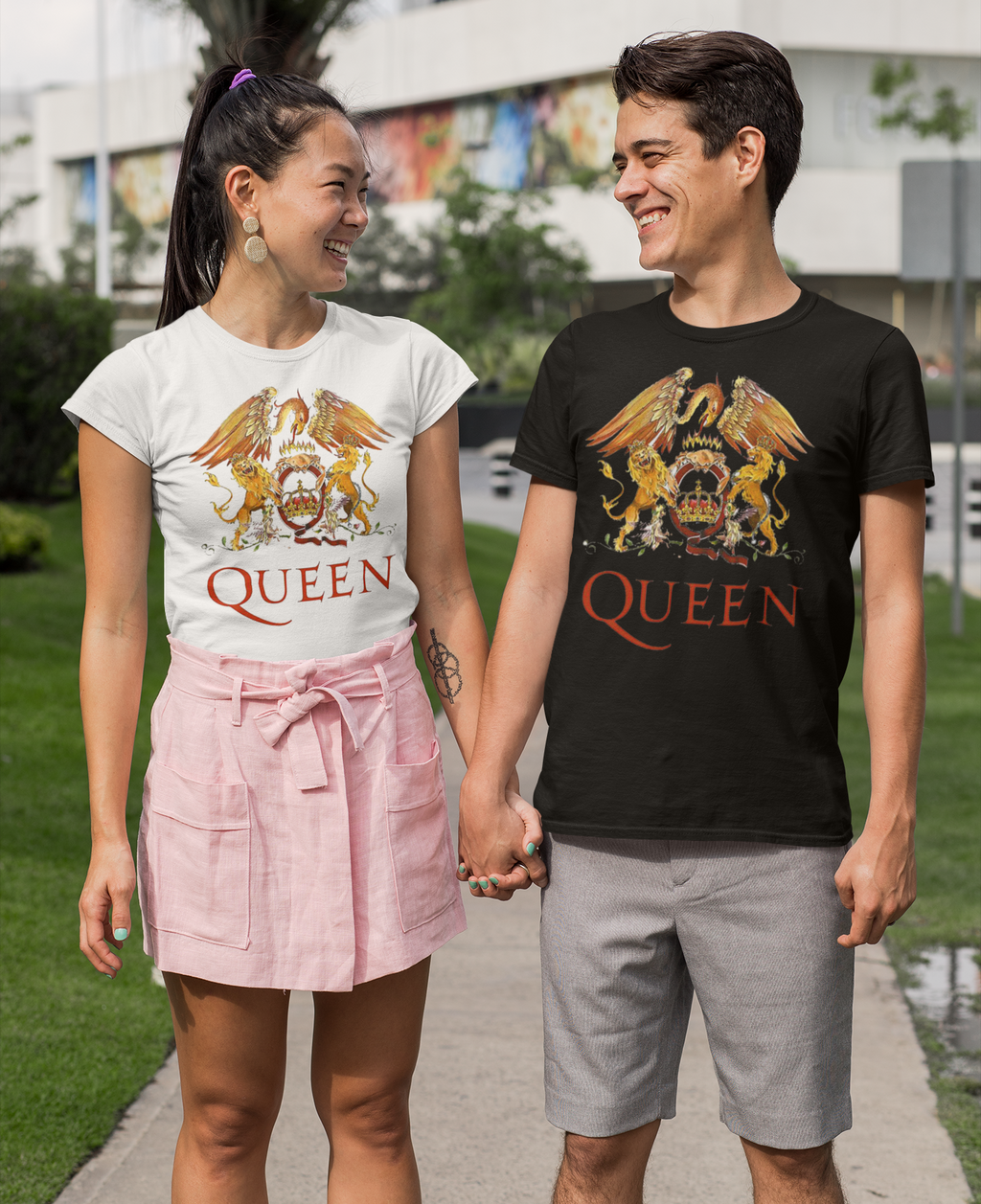 Freddie Mercury Unisex Bella+Canvas Shirt - Queen Emblem