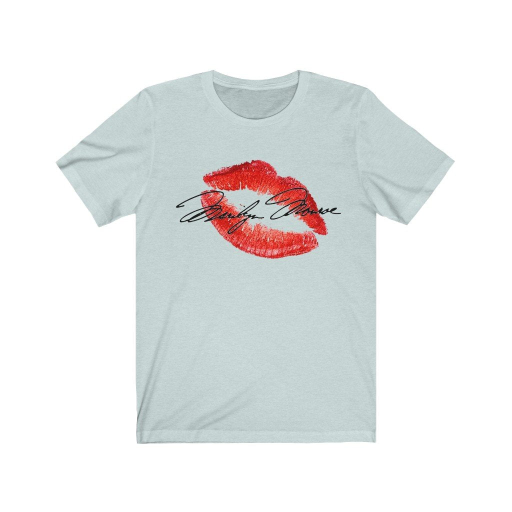 Marilyn Monroe Unisex Bella+Canvas T-Shirt - Kiss Signature