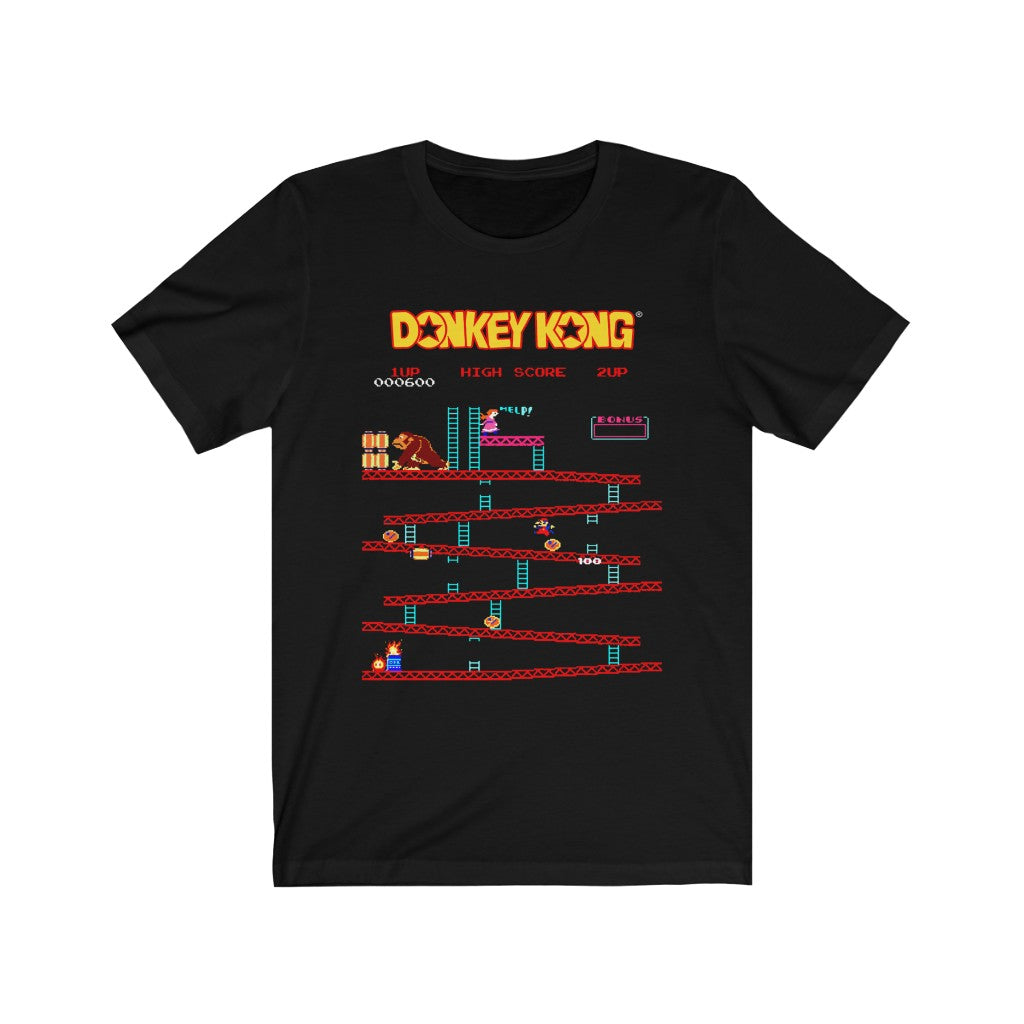 Donkey Kong Unisex Bella+Canvas Shirt