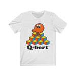Q*Bert Unisex Bella+Canvas Shirt - 80's Video Game Q Bert
