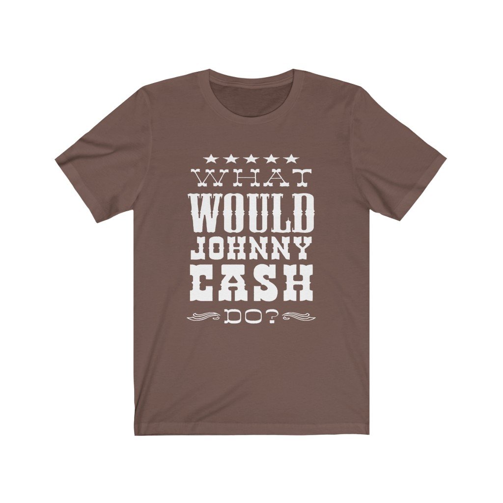 Johnny Cash Unisex Bella+Canvas Shirt - What Would Johnny Cash Do?