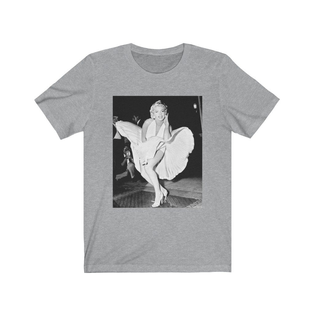 Marilyn Monroe Unisex Bella+Canvas T-Shirt - Diamonds Are A Girl's Best Friend