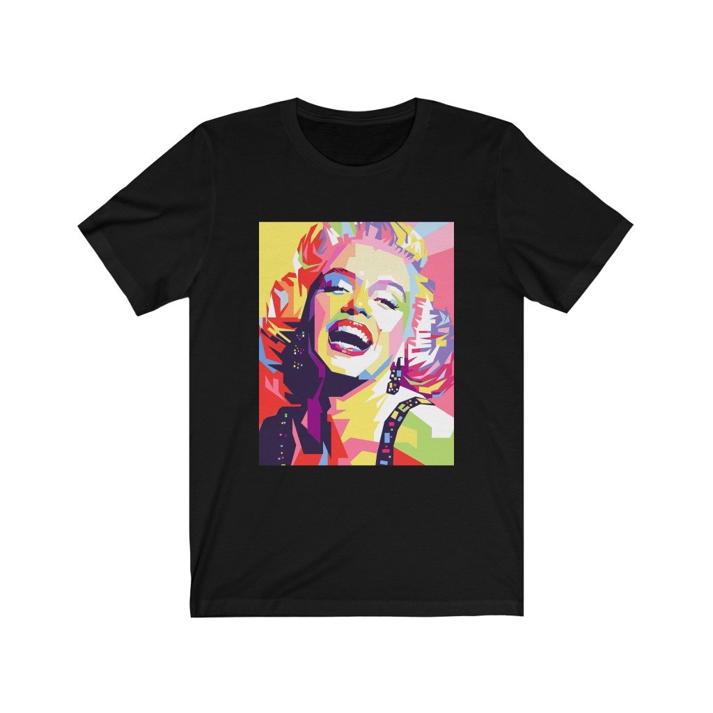 Marilyn Monroe Unisex Bella+Canvas T-Shirt - Diamonds Are A Girl's Best Friend