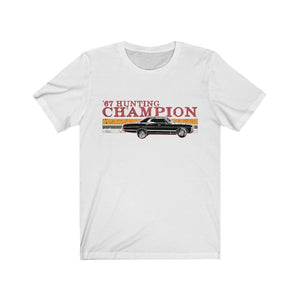 Supernatural Winchester Brothers Unisex Bella+Canvas Shirt - Hunting Champion