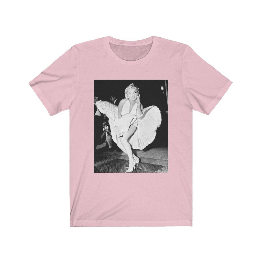 Marilyn Monroe Unisex Bella+Canvas T-Shirt - Diamonds Are A Girl's Best Friend