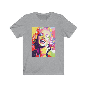 Marilyn Monroe Unisex Bella+Canvas T-Shirt - Diamonds Are A Girl's Best Friend