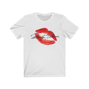 Marilyn Monroe Unisex Bella+Canvas T-Shirt - Kiss Signature